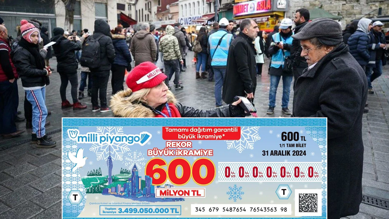 Milli Piyango biletleri satışta: Büyük ikramiye 600 milyon TL